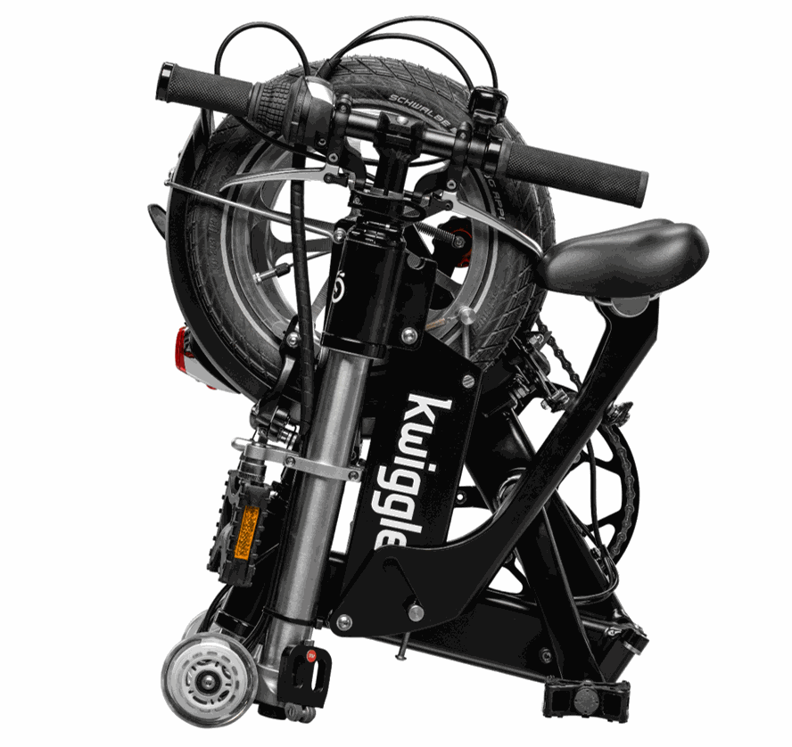 Compact foldable online bike